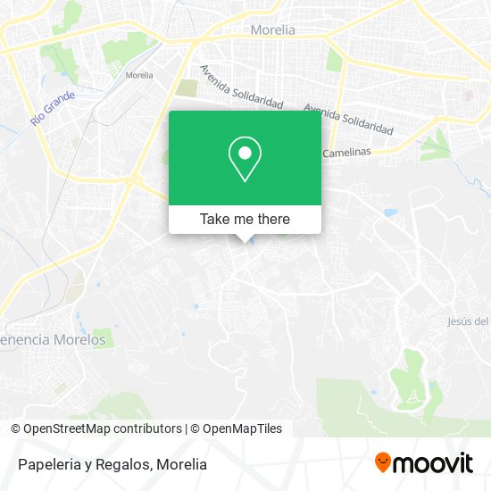 Papeleria y Regalos map