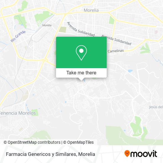 Farmacia Genericos y Similares map