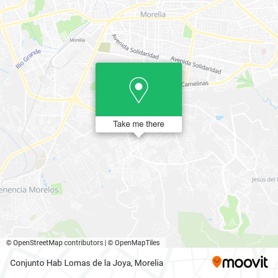Conjunto Hab Lomas de la Joya map