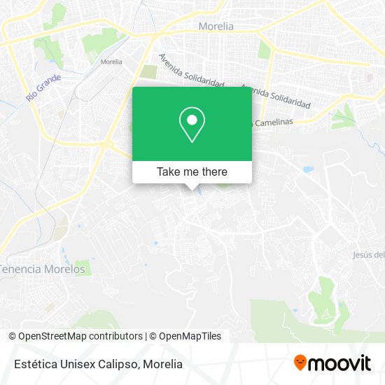 Estética Unisex Calipso map