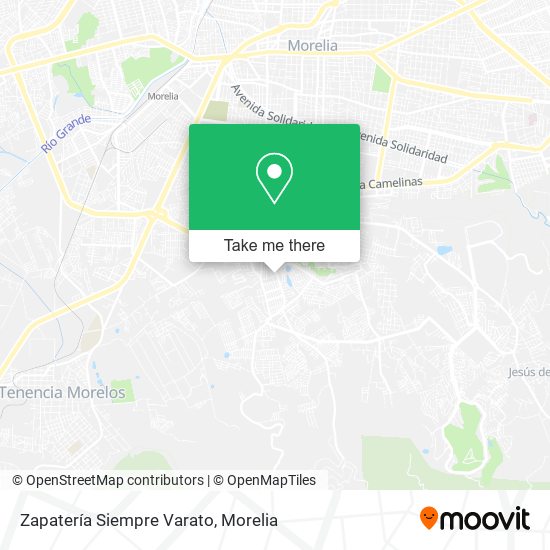 Zapatería Siempre Varato map