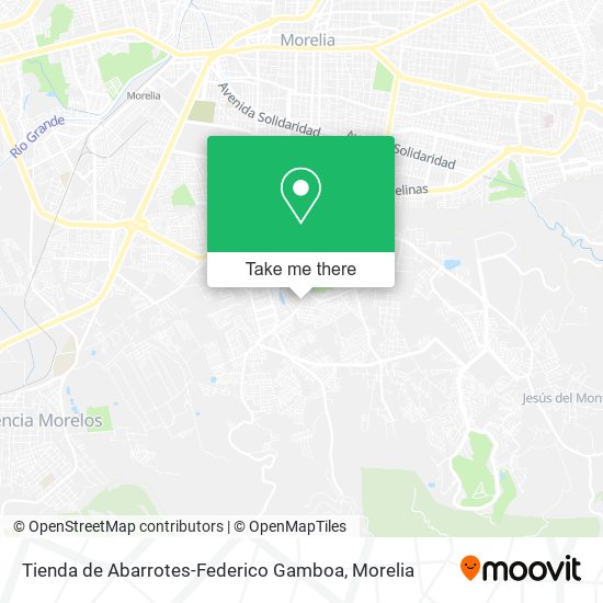 Tienda de Abarrotes-Federico Gamboa map