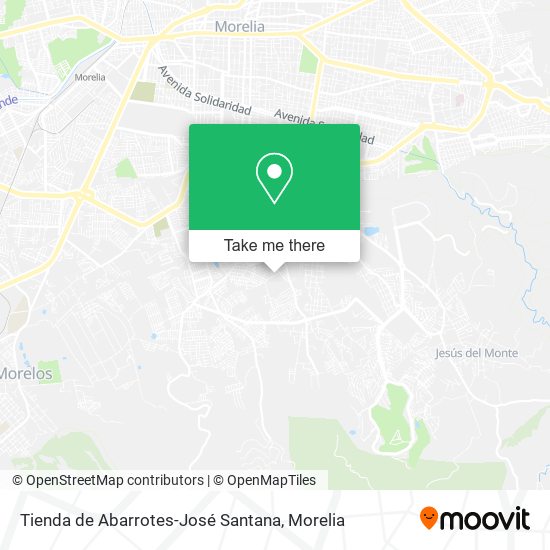 Tienda de Abarrotes-José Santana map