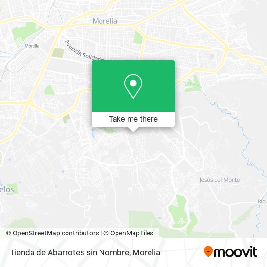 Tienda de Abarrotes sin Nombre map