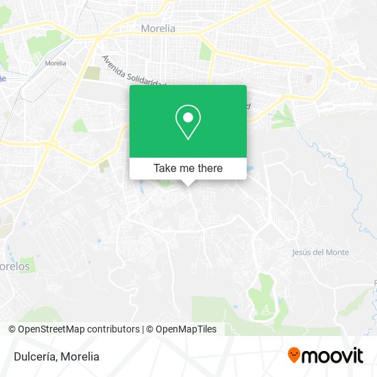 Mapa de Dulcería