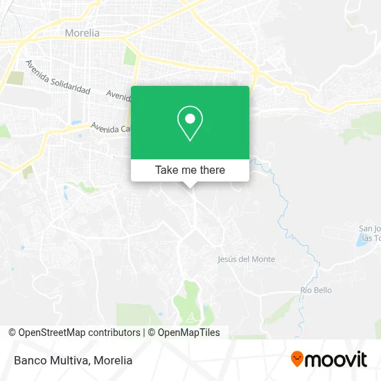 Banco Multiva map