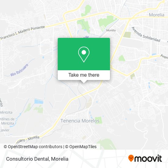 Consultorio Dental map