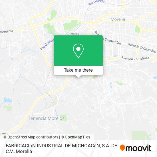 FABRICACIóN INDUSTRIAL DE MICHOACáN, S.A. DE C.V. map