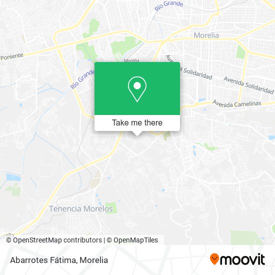 Mapa de Abarrotes Fátima