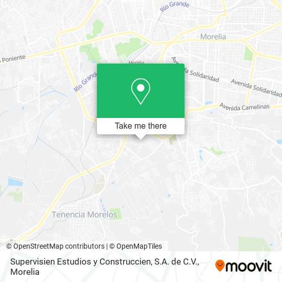 Supervisien Estudios y Construccien, S.A. de C.V. map