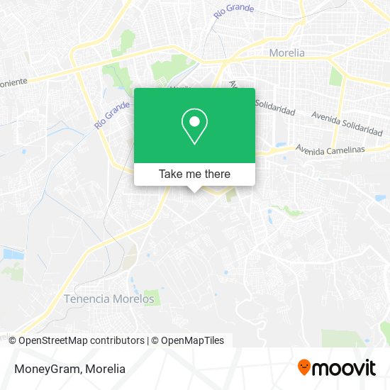 MoneyGram map