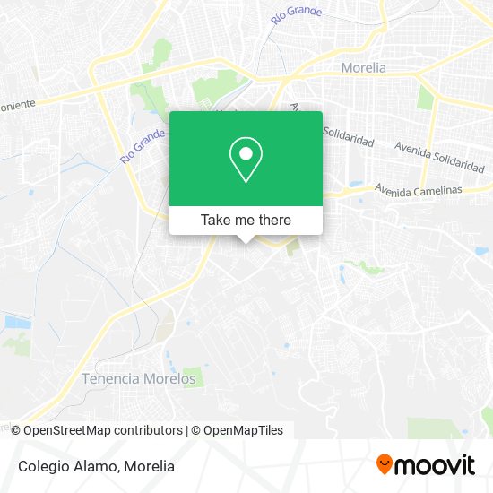 Mapa de Colegio Alamo