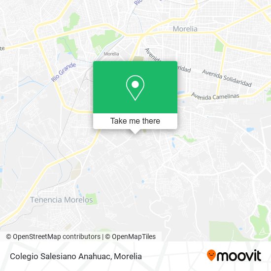 Colegio Salesiano Anahuac map