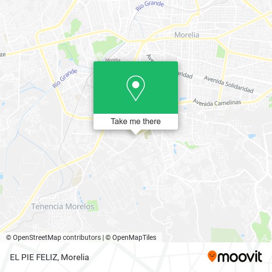 EL PIE FELIZ map