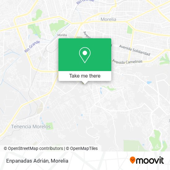 Mapa de Enpanadas Adrián