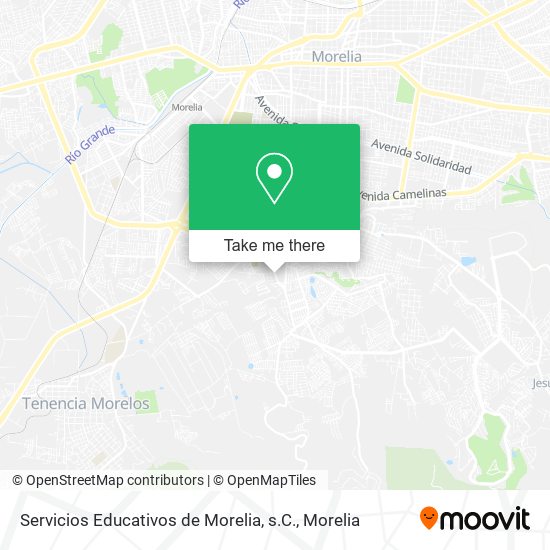Servicios Educativos de Morelia, s.C. map