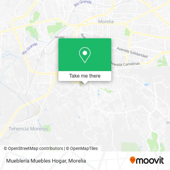 Mueblería Muebles Hogar map