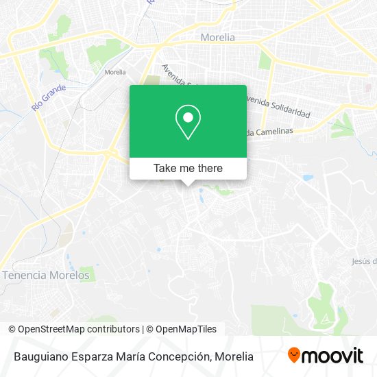 Mapa de Bauguiano Esparza María Concepción