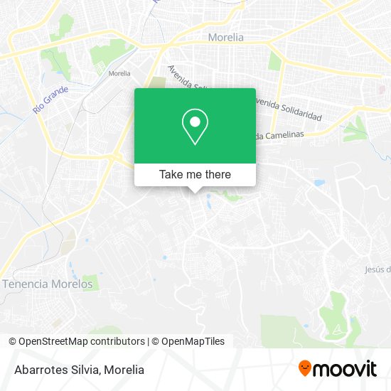 Mapa de Abarrotes Silvia