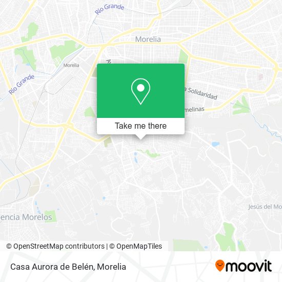 Casa Aurora de Belén map