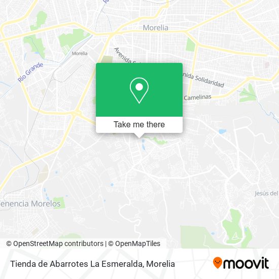Tienda de Abarrotes La Esmeralda map