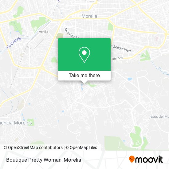 Mapa de Boutique Pretty Woman