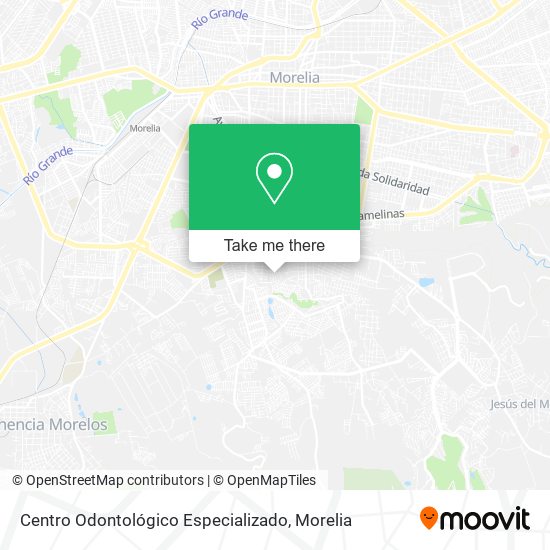 Centro Odontológico Especializado map