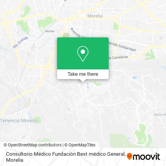 Consultorio Médico Fundación Best médico General map