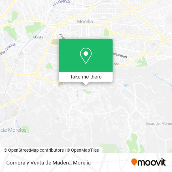 Mapa de Compra y Venta de Madera