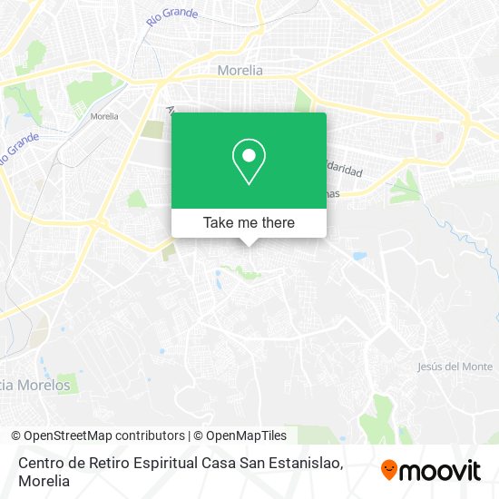 Centro de Retiro Espiritual Casa San Estanislao map