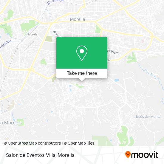 Salon de Eventos Villa map