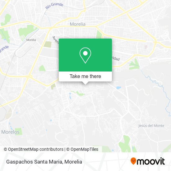 Gaspachos Santa Maria map