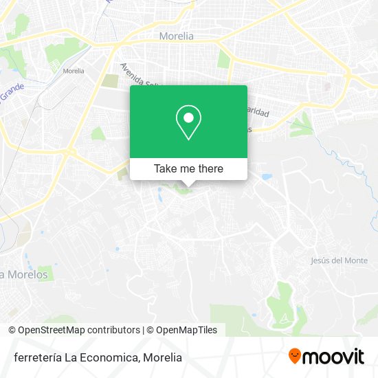 ferretería La Economica map
