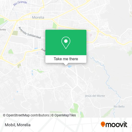 Mobil map