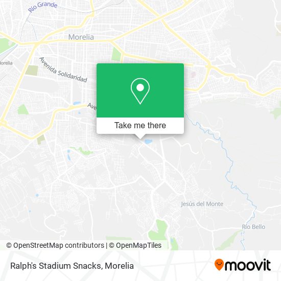 Mapa de Ralph's Stadium Snacks