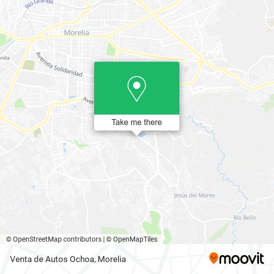 Venta de Autos Ochoa map