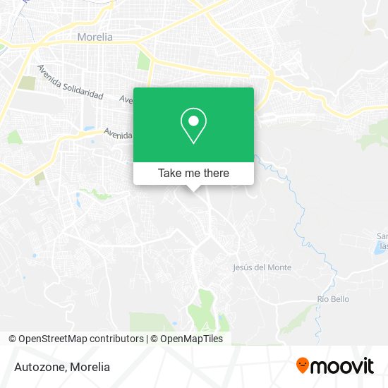 Autozone map