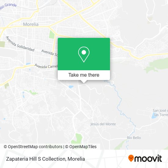 Zapateria Hill S Collection map