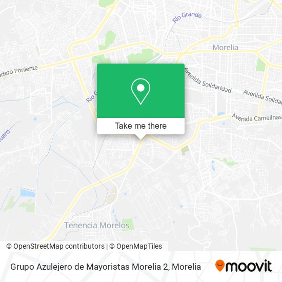 Grupo Azulejero de Mayoristas Morelia 2 map