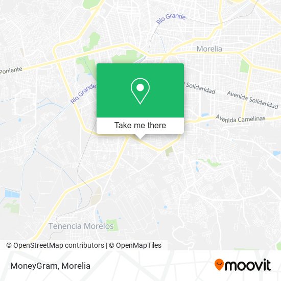 MoneyGram map