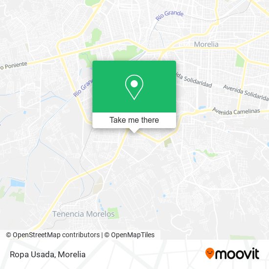 Mapa de Ropa Usada