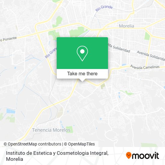 Instituto de Estetica y Cosmetologia Integral map