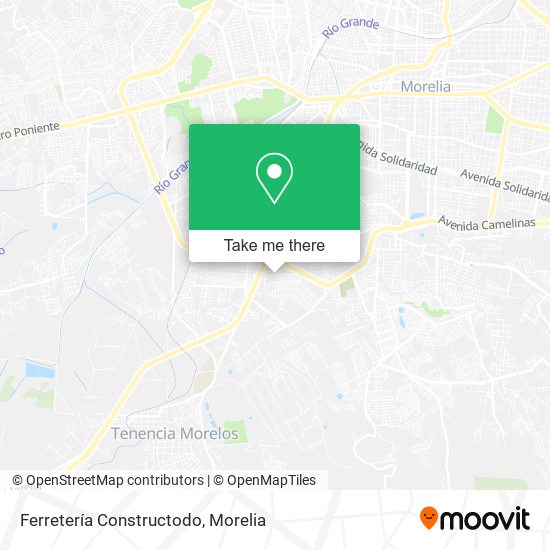 Ferretería Constructodo map