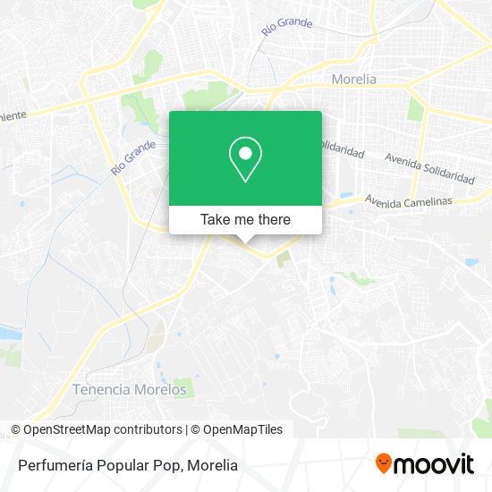 Perfumería Popular Pop map