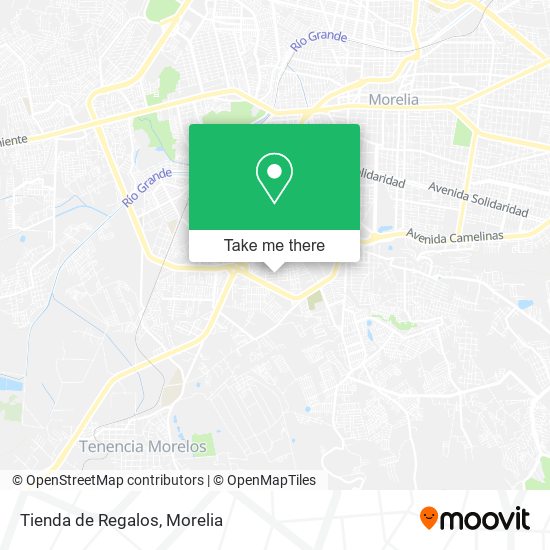 Mapa de Tienda de Regalos