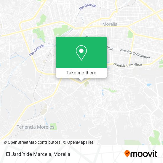 El Jardín de Marcela map
