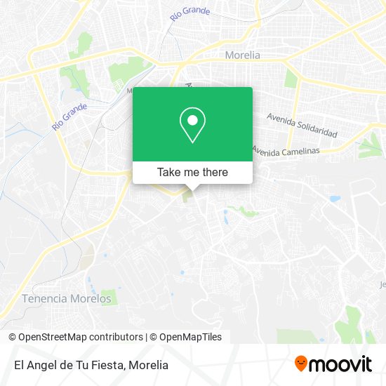 El Angel de Tu Fiesta map