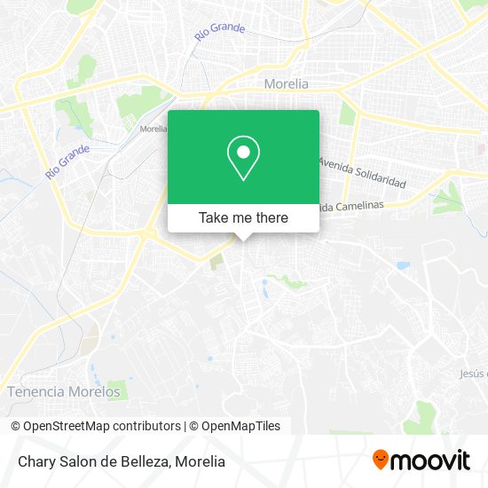 Chary Salon de Belleza map