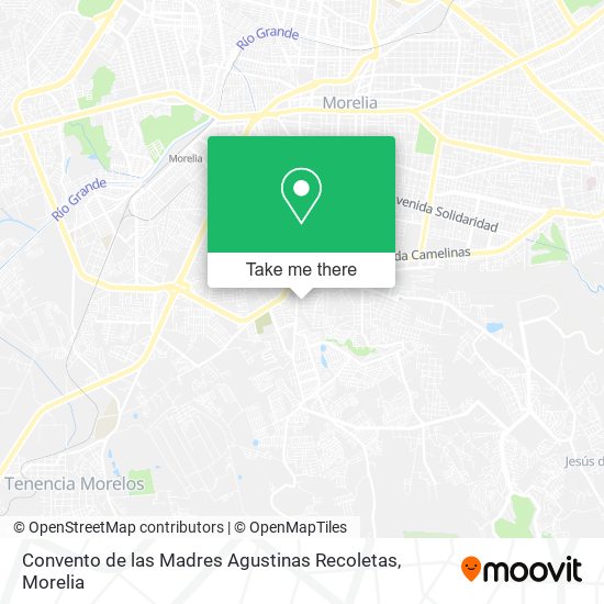 Convento de las Madres Agustinas Recoletas map