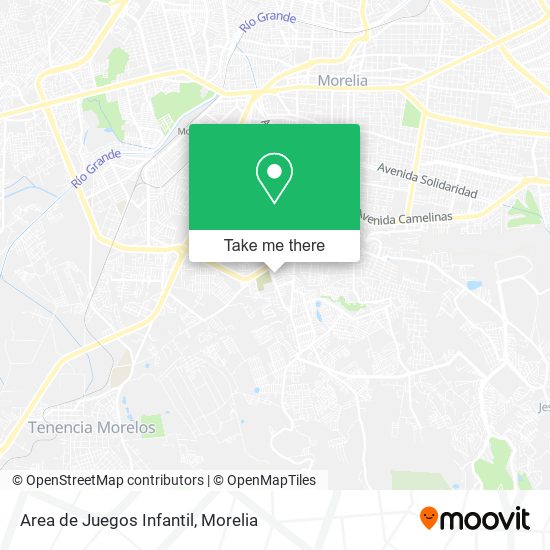 Area de Juegos Infantil map